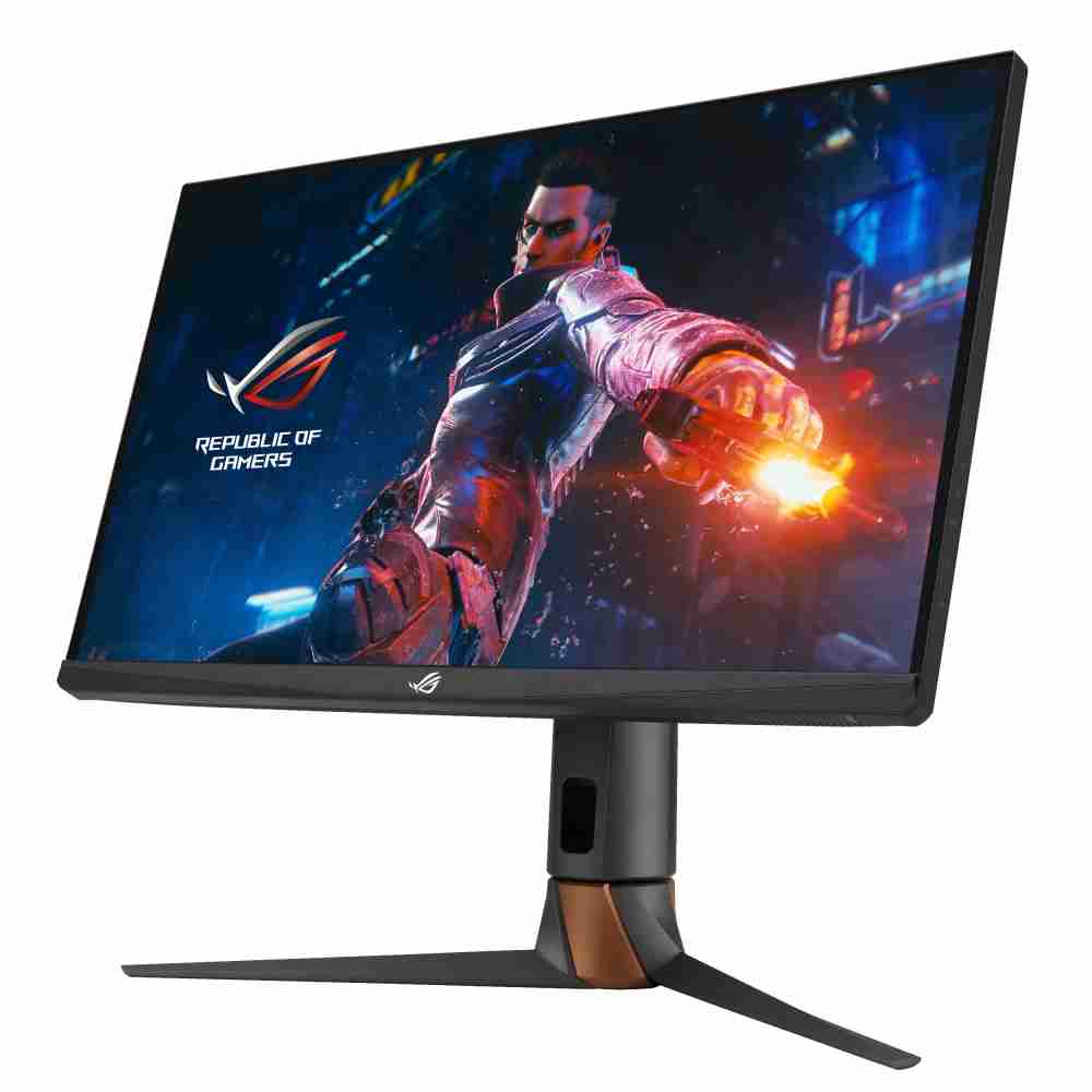 华硕ASUS ROG Swift 360Hz PG27AQN，，，，采用z6mg·人生就是博全新可支持ULMB2技术的高阶电竞显示器，，为电竞玩家打造突破以往的急速游戏体验。。（图片来源：ASUS提供）